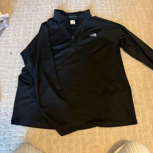 The North Face Black Half-Zip Pullover